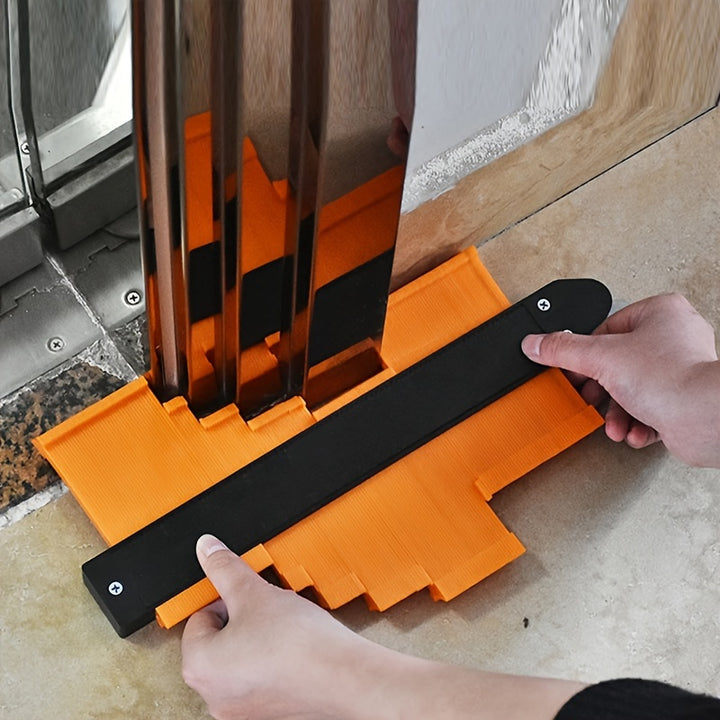 5Inch/10Inch GOXAWEE Precision Contour Gauge - Squares for Flooring, Construction, Carpenter, DIY Handyman - Adjustable Lock, Precise Irregular Shape Duplicator for Accurate Measurements
