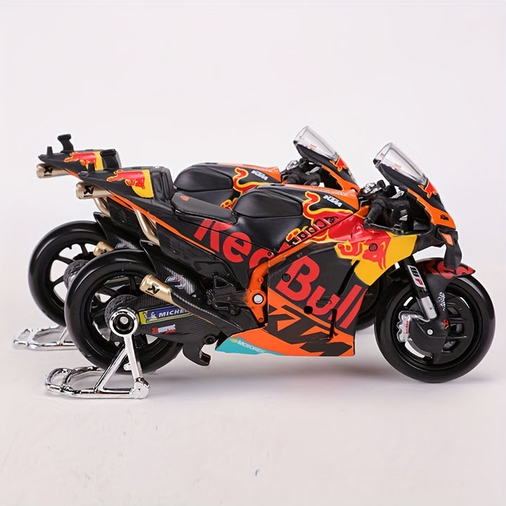 Race into Action!
Maisto 1:18 Red Bull KTM Factory Racing #88/#33 die-cast motorcycles – highly detailed collectibles for fans and riders alike. Perfect for display, gifting, or revving up your collection. 🏍️🔥