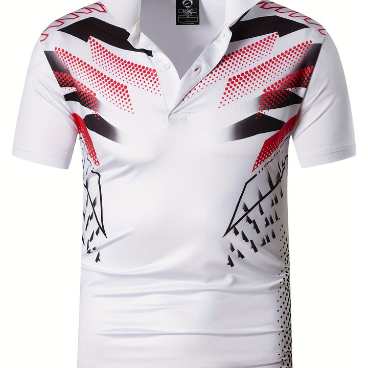 Jeansian Men's Quick Dry Sport Tee Shirt for Tennis, Golf, and Bowling - Comfortable and Stylish