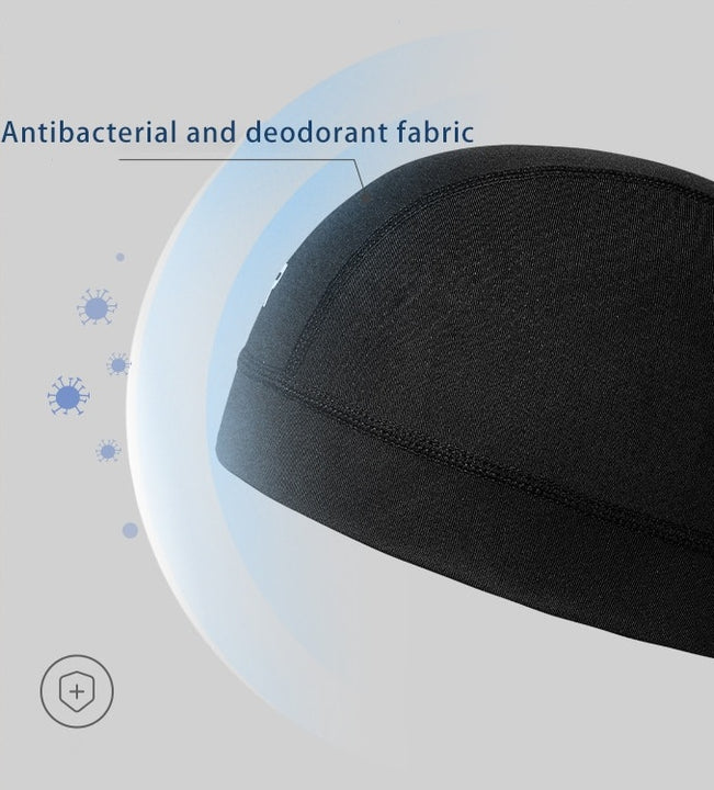 1pc Premium Breathable Cycling Cap for Men - Sun Protection & Moisture Absorption