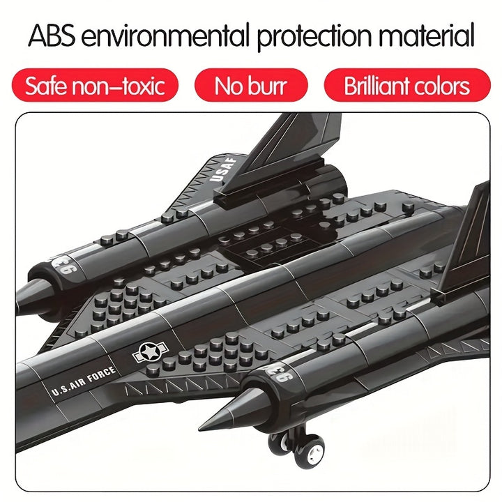 Build the Legendary Blackbird!
This 183-piece SR-71 Blackbird set lets kids and collectors assemble a sleek military aircraft model. Great for tech lovers and perfect as a gift! ✈️🧩🎁