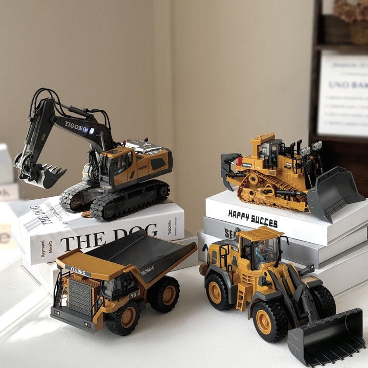 Realistic RC Excavator Action!
This 11-channel remote control excavator features a metal shovel, lights, and sound for an immersive construction play experience. Durable, powerful, and fun for kids who love digging machines! 🚧🚜🔊