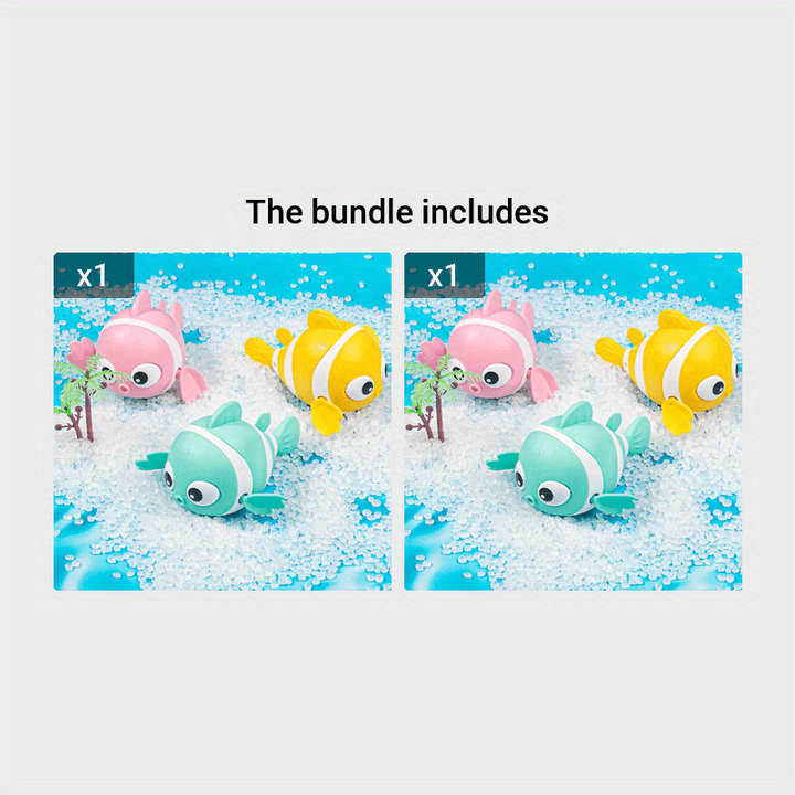 Splish, Splash & Smile!
This adorable clownfish bath toy makes bath time fun and engaging for babies and toddlers. Perfect for summer play, pools, or daily baths. Safe, colorful, and easy to use! 🐠🛁☀️