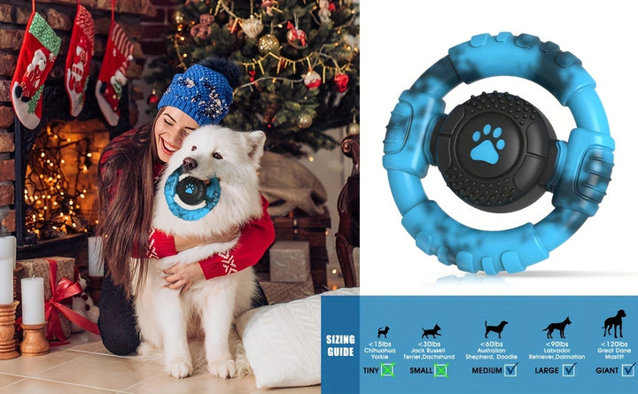 Chew, Squeak & Stay Healthy!
This durable squeaky chew toy is perfect for puppies and dogs of all sizes. Made with tough nylon to withstand biting, it also helps clean teeth and reduce boredom. Great for interactive play and dental health! 🐶🦴🧼