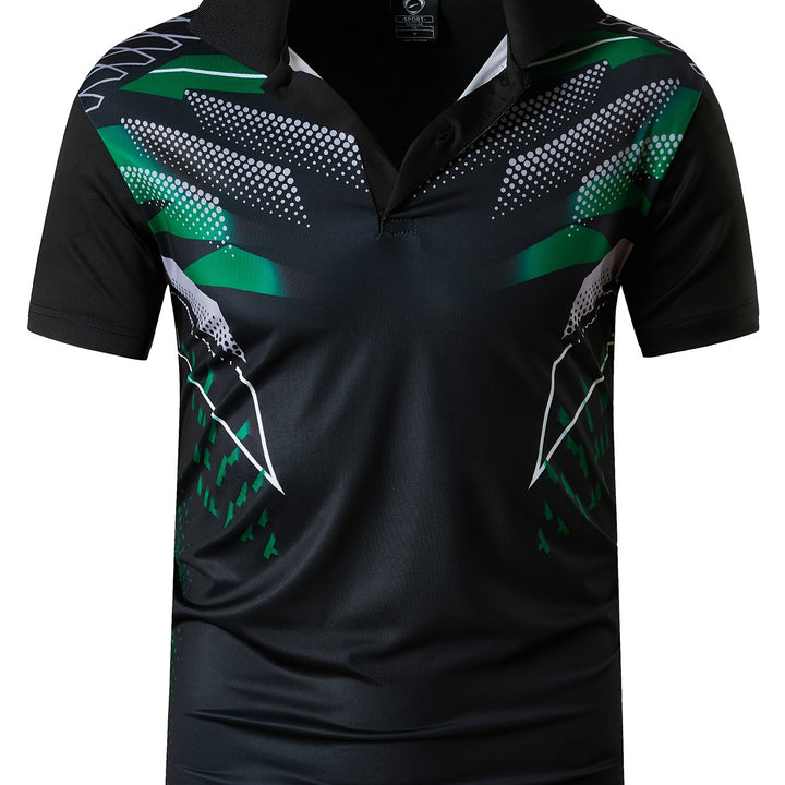 Jeansian Men's Quick Dry Sport Tee Shirt for Tennis, Golf, and Bowling - Comfortable and Stylish