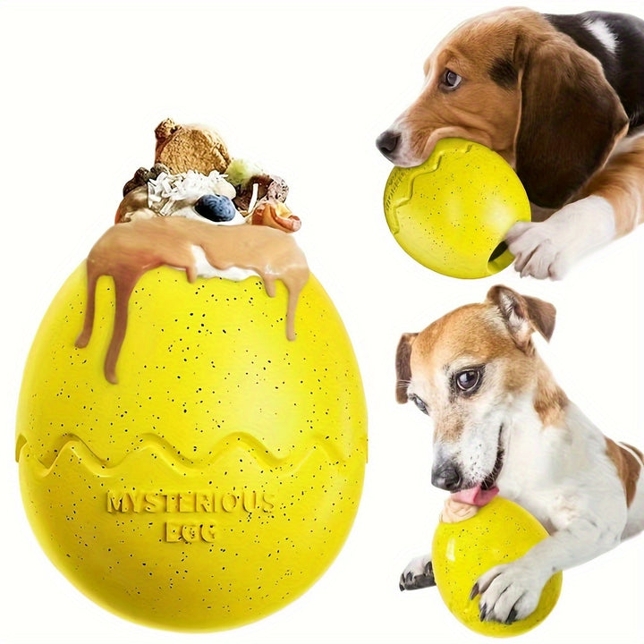 1pc Slow Food Dog Toys, Slow Food Leak Food Egg, Pet Dog Toys