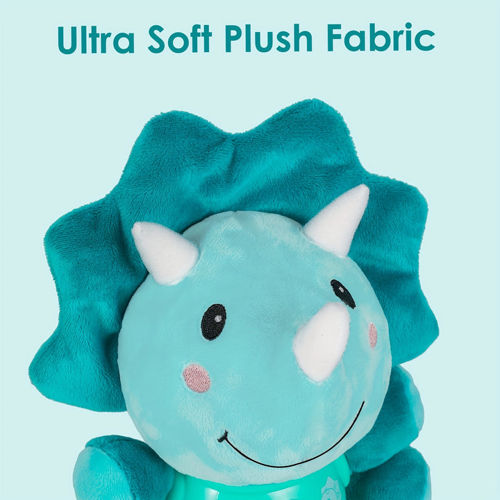 Soft Plush Dinosaur Musical Toys, Light Music Triceratops Stuffed Animal, Birthday Gift