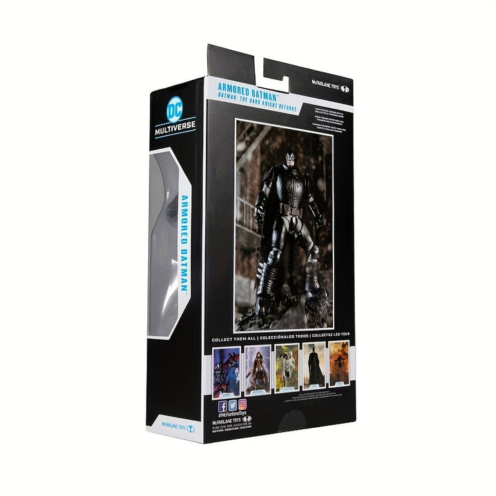 McFarlane Toys 7 Armored Batman Figure - The Dark Knight Returns Edition - Battle-Ready, Detailed Design, Collectible Action Figure