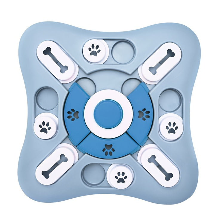 SmartDog IQ Challenge Treat Puzzle Toy - Exciting Squeaky Games to Engage & Enrich Your Pups Mind, Perfect for Dogs of All Sizes!