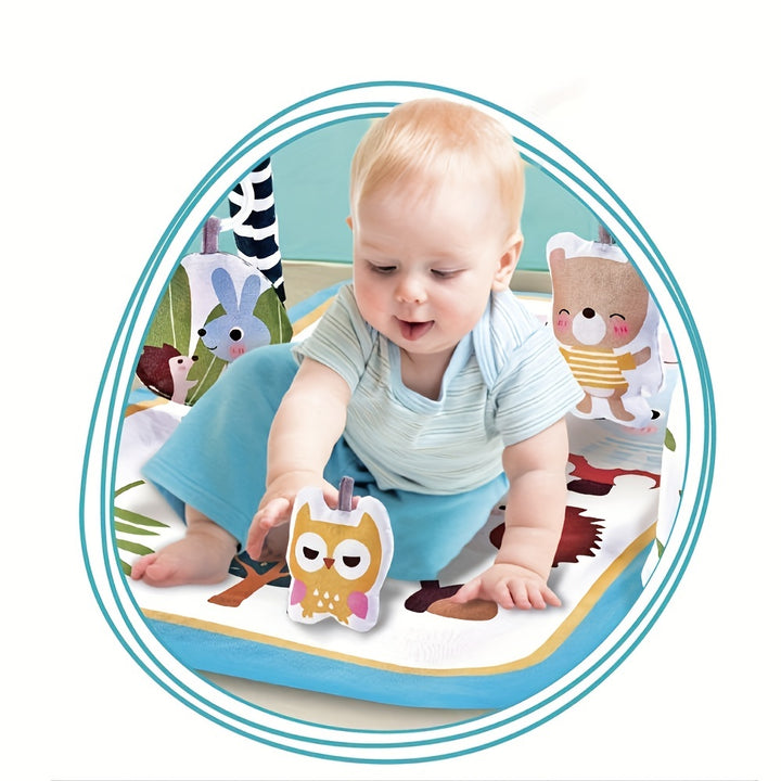 Play, Learn & Grow!
This adorable baby gym play mat features fun cartoon styling, soft cushioning, and interactive elements to support crawling, play, and early learning. A perfect birthday gift for newborns and toddlers! 🎁👶🌟
