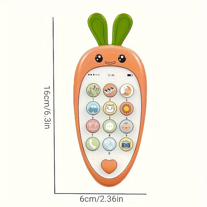 Ring, Learn & Play!
This bilingual baby phone toy features music, sounds, and teether-friendly design—perfect for early learning and sensory play. Fun and educational for little hands! 📱🎶👶